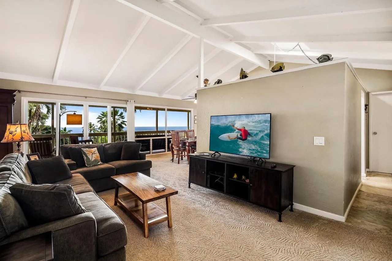 Tatil Evi Kona Sunset House At Walua Villa Kailua-Kona